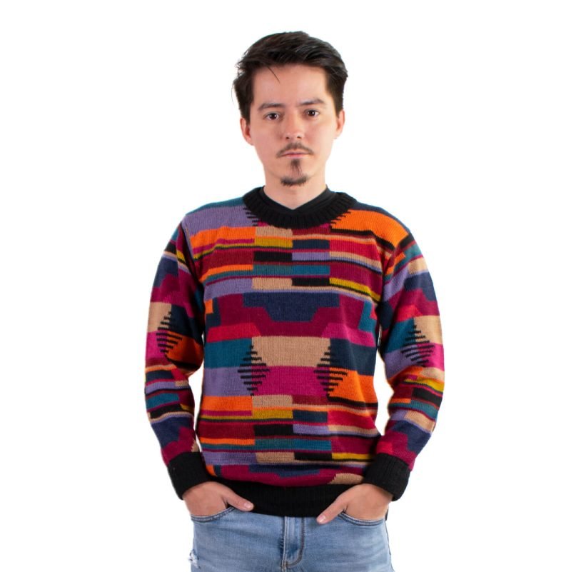 alpaca sweater inca