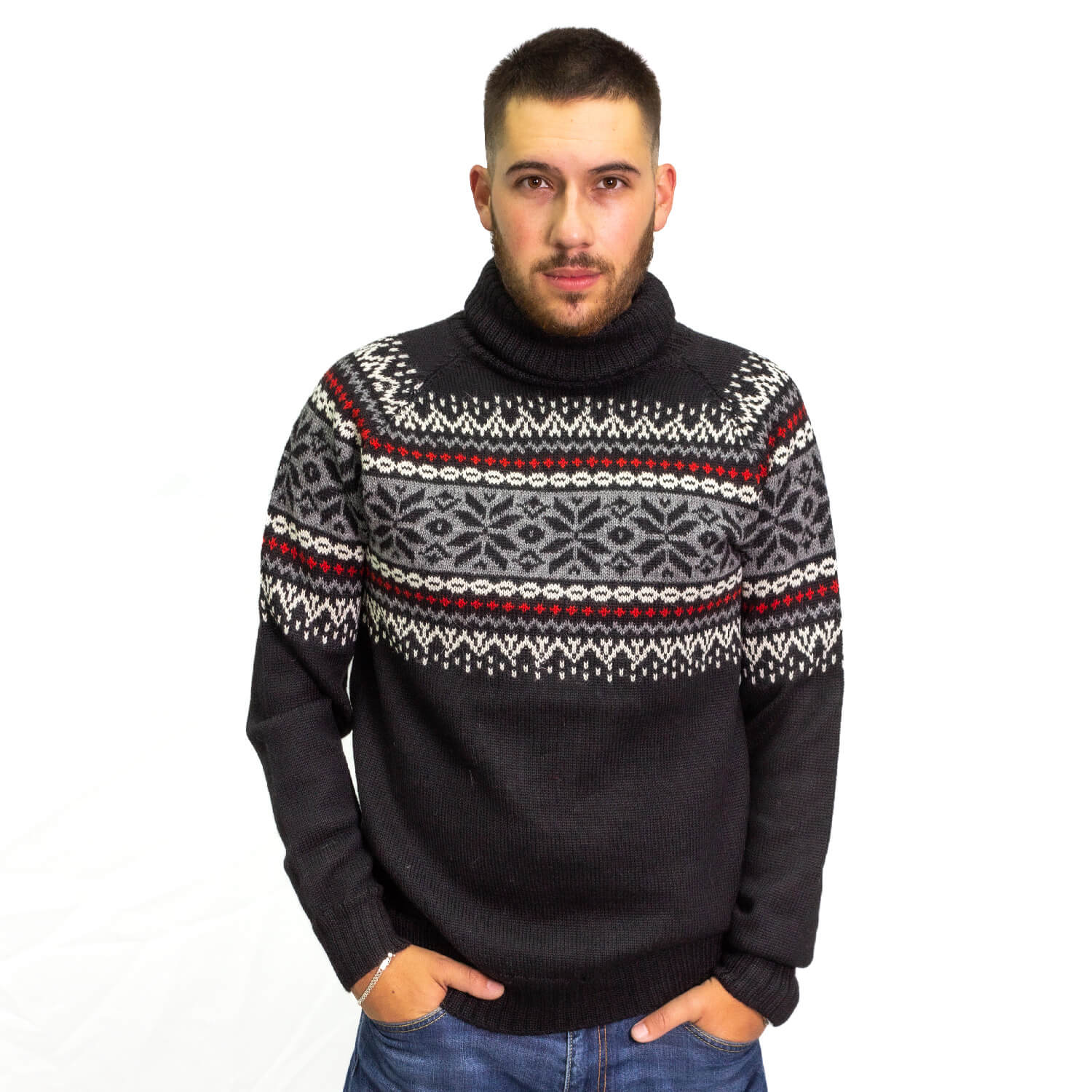 Alpaca Sweater Panqara For Men LAM Bolivia