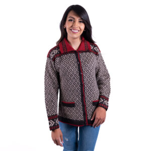 1 1 Cardigan POTOSI alpaca wool clothing LAM bolivia
